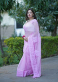 Yachna - Hand Applique Kota Saree