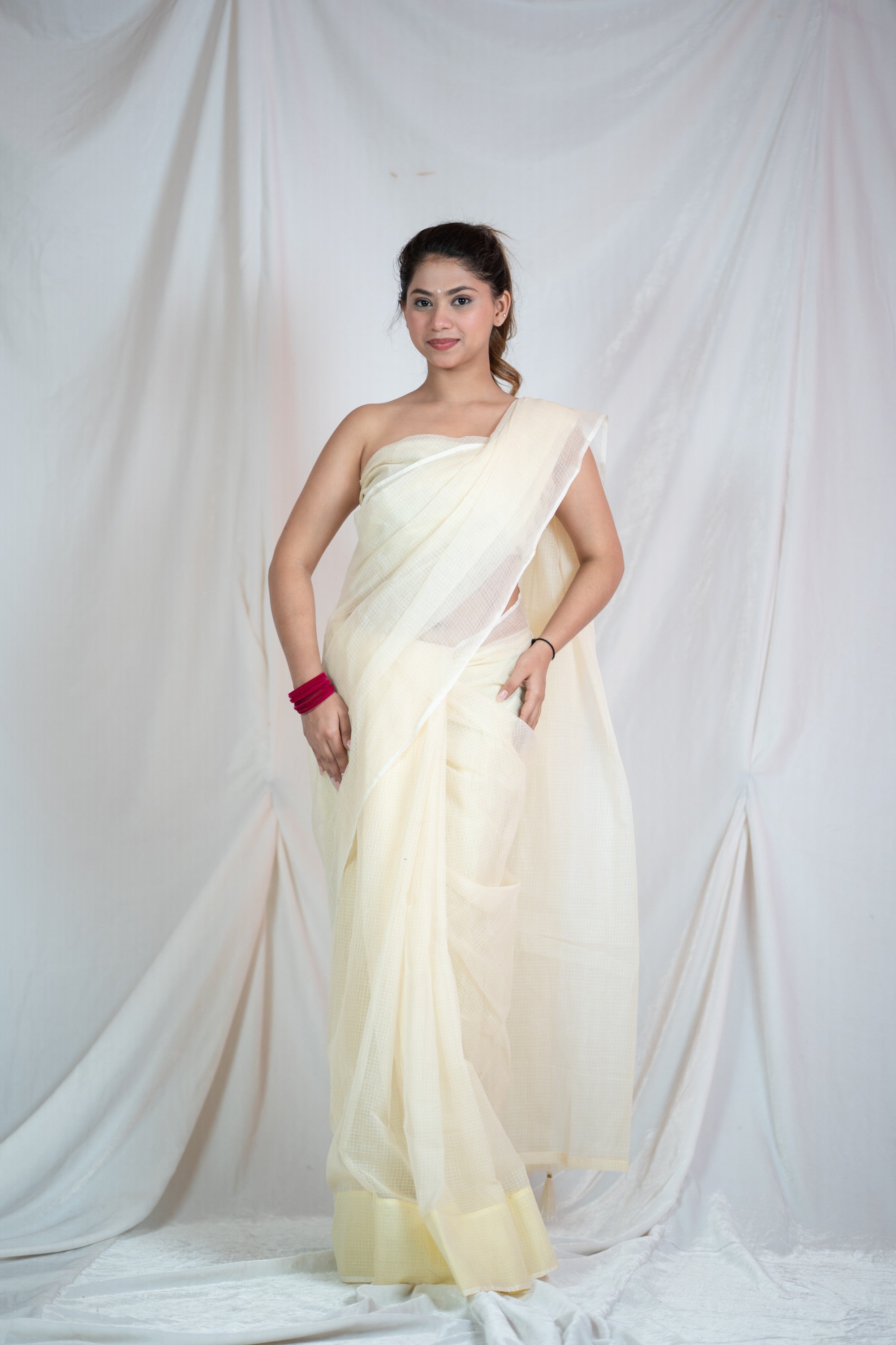 Serene Breeze Kota Doria Saree