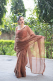 Cheeku Lush- Kota Doria Saree