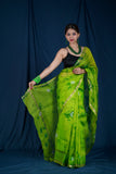 Green Beauty - Green Kota Silk Saree
