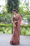 ZigZag Bliss- Kota Doria Saree
