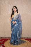 Dhara- Floral Gota Patti Saree