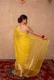 Diya- Yellow Kota Silk Saree