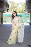 Golden Charm- Yellow Kota Doria Saree