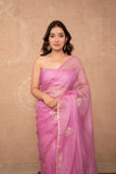 Gulaabo- Pink Kota Silk Saree