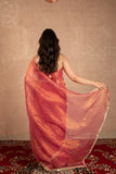 Ila- Pink Kota Tissue Saree