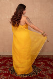 Kanchana- Yellow Kota Silk Saree