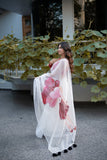 Love Square- Handpainted Kota Doria Saree