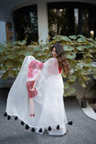 Love Square- Handpainted Kota Doria Saree