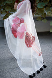 Love Square- Handpainted Kota Doria Saree
