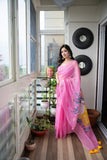 Luminella- Handpainted Kota Doria Saree