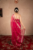 Mehak- Maroon Kota Silk Saree