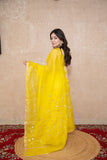 Sonallika- Floral Gota Patti Saree