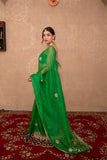 Sonika- Green Gota Jaal Saree