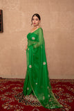 Sonika- Green Gota Jaal Saree