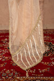 Sunehri- White Gota Work Saree