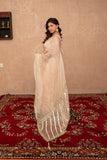 Sunehri- White Gota Work Saree
