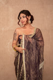 Tejori- Purple Gota work Saree