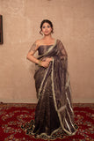 Tejori- Purple Gota work Saree