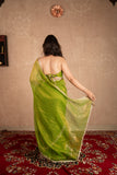 Vedaa- Green Kota Tissue Saree